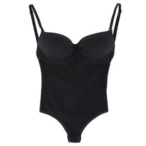 Paris Blues Women's Molded Cup Seamless Thong Bodysuit